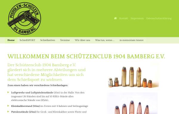 Vorschau von www.sc04bamberg.de, Schützenclub 1904 Bamberg e.V.