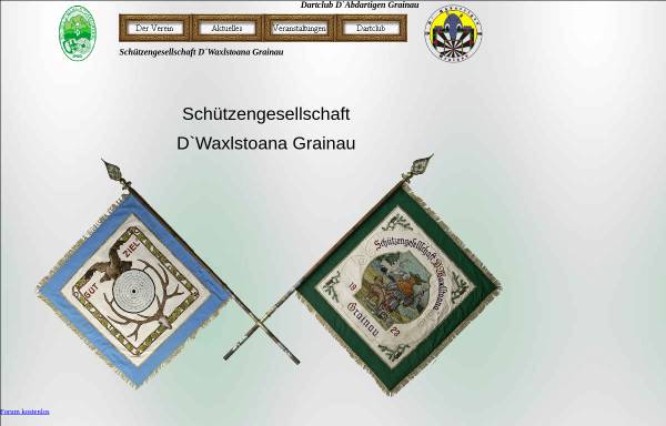 Vorschau von www.schuetzen-grainau.de, Schützengesellschaft D'Waxlstoana Grainau