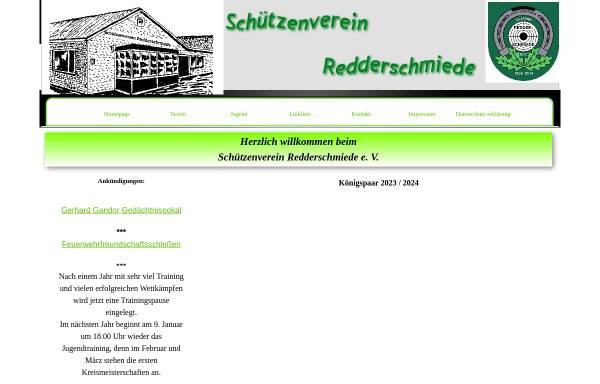 Vorschau von www.redderschmiede.eu, Schützenverein Redderschmiede e.V.