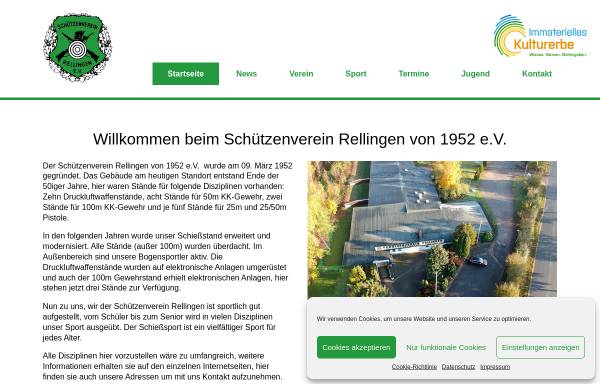 Vorschau von www.sv-rellingen.de, Schützenverein Rellingen von 1952 e. V.