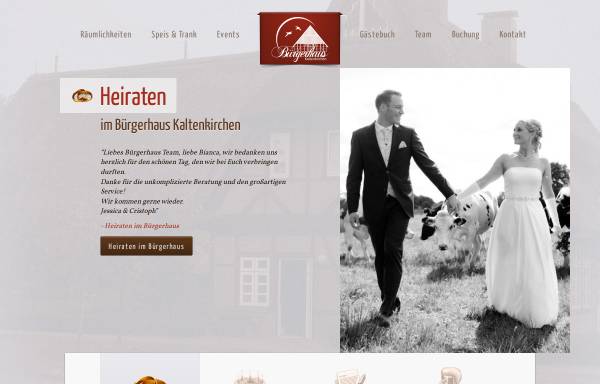Vorschau von www.buergerhaus-kaltenkirchen.info, Bürgerhaus