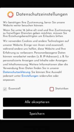 Vorschau der mobilen Webseite www.cafe-ulrike.de, Eck-Café Ulrike