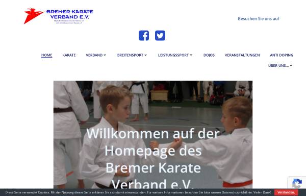 Vorschau von www.bkv-karate.de, Bremer Karate Verband e.V.