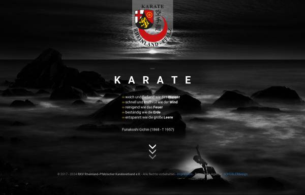 Vorschau von rkv-karate.de, Rheinland Pfälzischer Karate Verband e.V.
