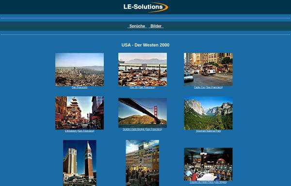 Vorschau von www.le-solutions.de, USA - Der Westen 2000 [Thorsten Ringhof]