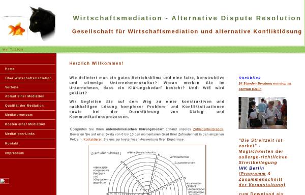 Vorschau von www.wirtschaftsmediation-adr.de, Von Kenne & Dietrich Partnerschaft