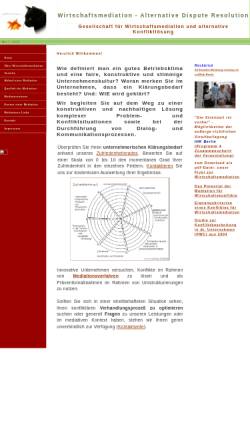 Vorschau der mobilen Webseite www.wirtschaftsmediation-adr.de, Von Kenne & Dietrich Partnerschaft
