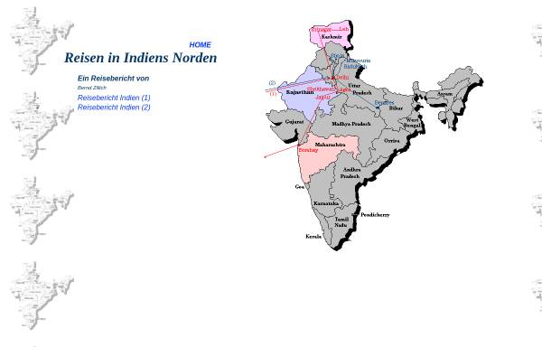 Reisen in Indiens Norden [Bernd Zillich]