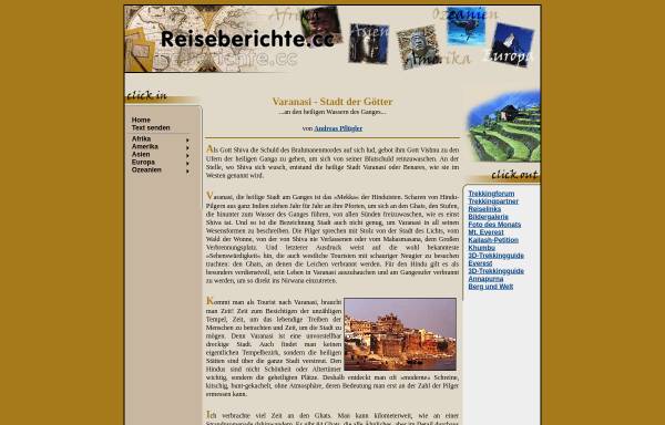 Vorschau von reiseberichte.cc, Varanasi - Stadt der Götter [Andreas Pflügler]