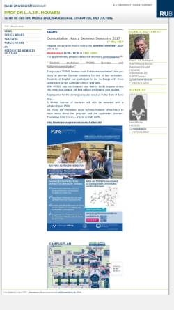 Vorschau der mobilen Webseite homepage.ruhr-uni-bochum.de, Prof. Dr L.A.J.R. Houwen