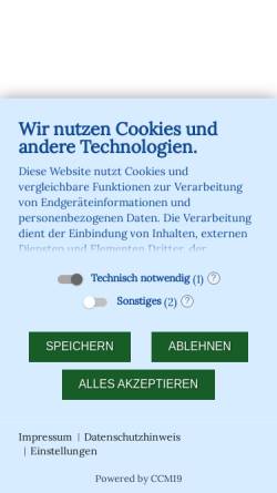 Vorschau der mobilen Webseite www.tita.at, Ferienwohnung Schneerose