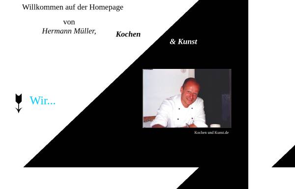 Vorschau von www.kochenundkunst.de, Hermann Müller - Kochen und Kunst