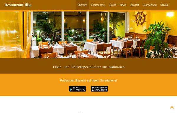 Vorschau von www.ilija.at, Restaurant Ilija
