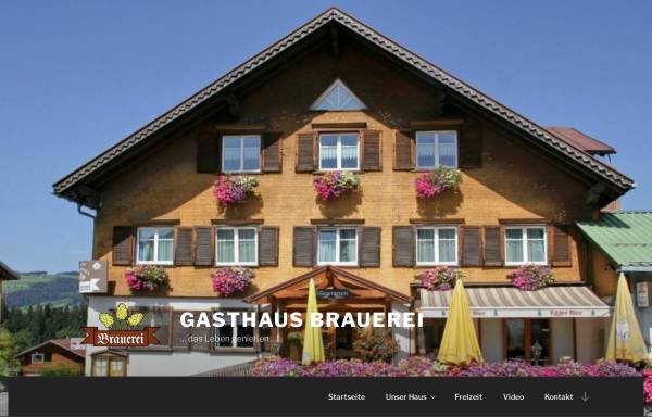 Vorschau von www.gasthaus-brauerei.at, Gasthaus Pension Brauerei