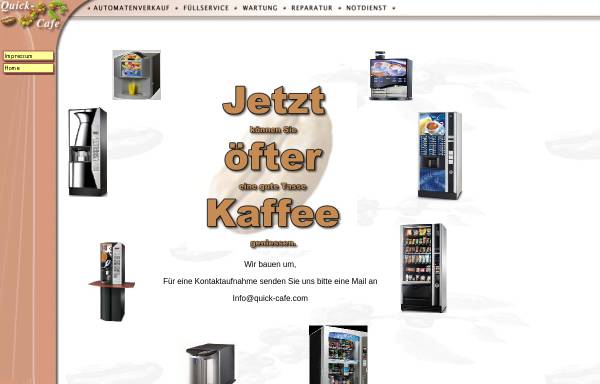Vorschau von www.quick-cafe.com, Quick-Cafe Bernd Watekotte