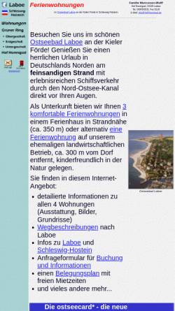 Vorschau der mobilen Webseite www.hofhonnigsol.de, Ferienwohnungen Hof Honnigsol