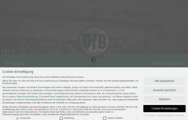 Vorschau von vfb-luebeck.de, VfB Lübeck
