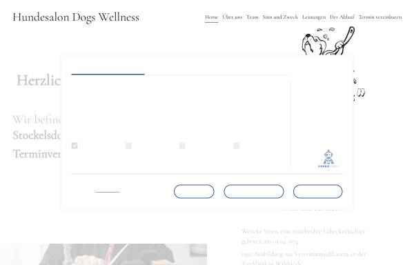 Vorschau von www.dogswellness.de, Dogs Wellness Wencke Steen 