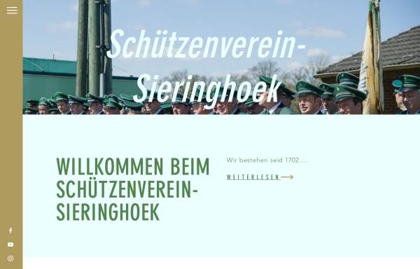 Vorschau von www.xn--schtzenverein-sieringhoek-hwc.de, Schützenverein Sieringhoek e.V