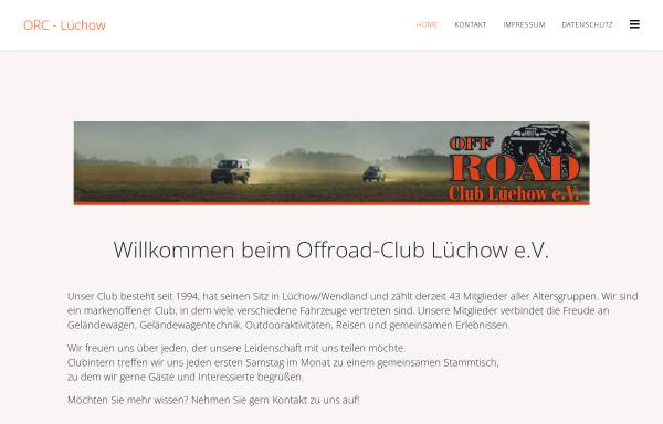Vorschau von www.orc-luechow.de, ORC Lüchow e.V.