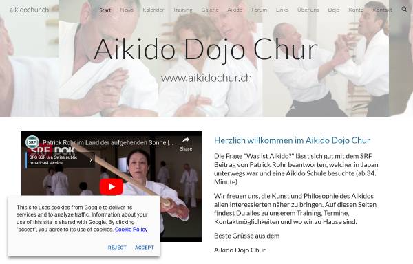 Vorschau von www.aikidochur.ch, Chur - Aikido Dojo Chur