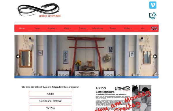 Vorschau von www.aikidounlimited.ch, Uster - Aikido Unlimited