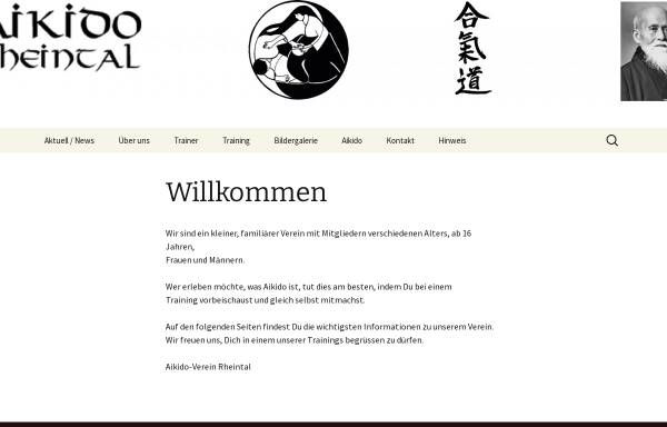 Vorschau von www.aikido-rheintal.ch, Balgach - Aikido-Verein Rheintal