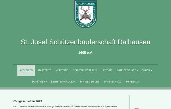 Sankt Josef Schützenbruderschaft von 1605 Dalhausen e.V.