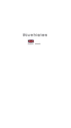 Vorschau der mobilen Webseite www.bluenotesjazz.de, BlueNotes