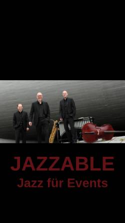 Vorschau der mobilen Webseite www.jazzable.de, Jazzable