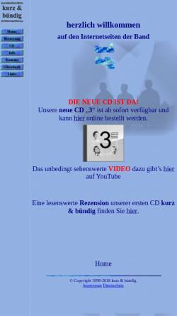 Vorschau der mobilen Webseite www.kurzundbuendig.de, Kurz und Bündig