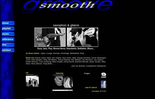 Vorschau von www.jazzduo.ch, Smooth Groove