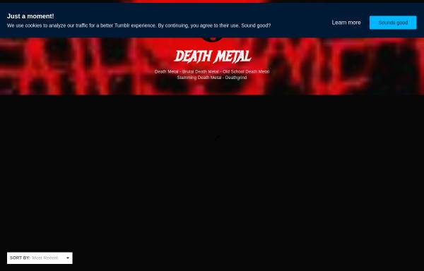 Vorschau von www.deathmetal.de, Death Metal