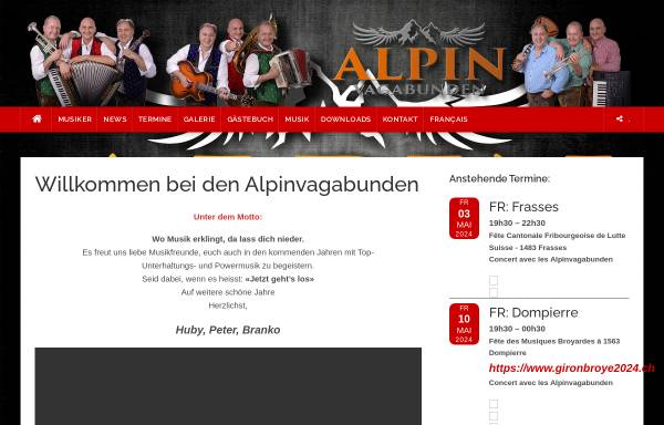 Vorschau von www.alpinvagabunden.ch, Alpinvagabunden