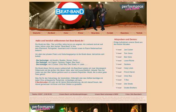 Vorschau von www.beat-band.de, Beat-Band