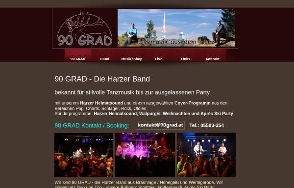 Vorschau von www.90grad.at, 90Grad