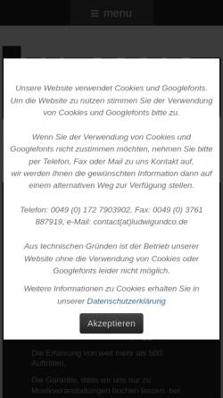 Vorschau der mobilen Webseite www.ludwigundco.de, Ludwig und Co