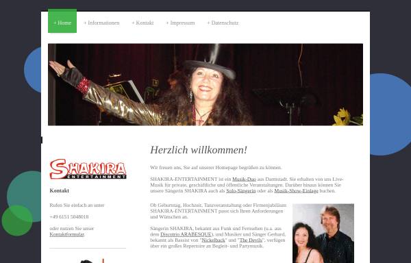 Vorschau von www.shakira.de, Shakira