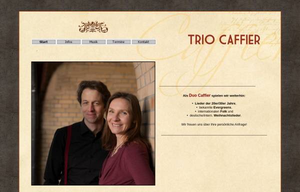 Vorschau von www.trio-caffier.de, Trio Caffier
