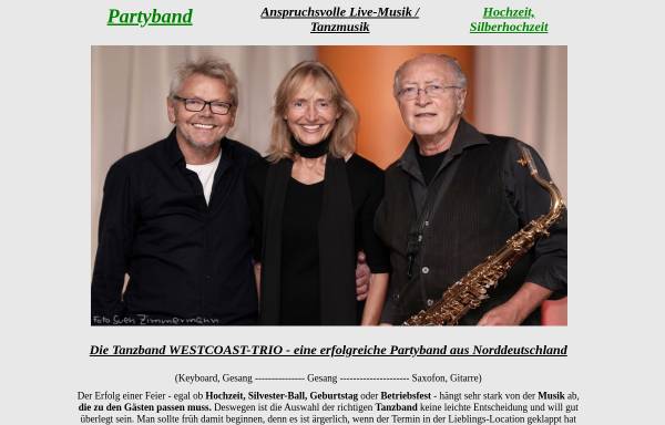 Vorschau von www.westcoast-trio.de, Westcoast-Trio