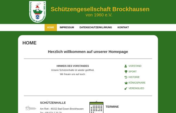 Schützengesellschaft Brockhausen von 1960 e.V.