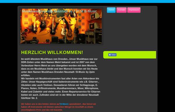 Vorschau von www.2pim.de, 2.Pi.M Musikhaus, Inh. Peter Pfundt
