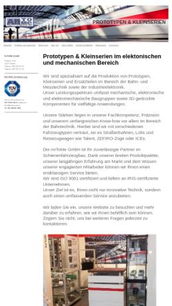 Vorschau der mobilen Webseite www.antome.de, Anlagen-, Ton- und Messtechnik GmbH