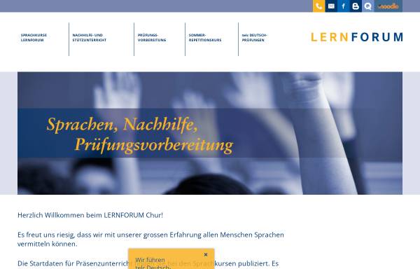 Vorschau von www.lernforum-chur.ch, Lernforum