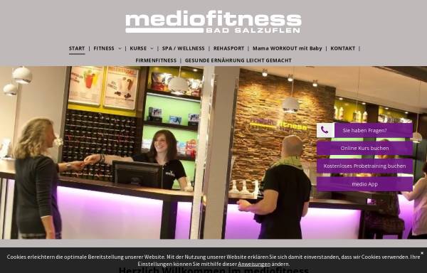 Vorschau von www.medio-fitness.de, Medio Fitness