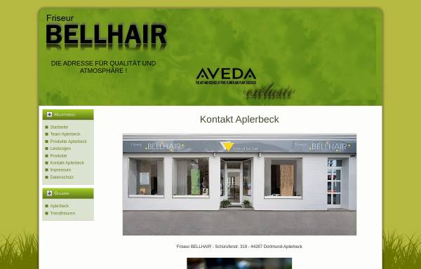 Vorschau von bellhair.de, Bellhair Haircut