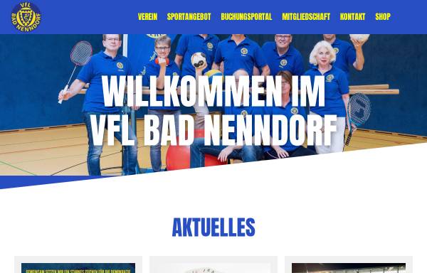 Vorschau von www.vfl-badnenndorf.de, VfL Bad Nenndorf e.V.