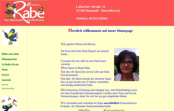 Vorschau von www.hairfashion-birgitrabe.de, Hairfashion Birgit Rabe