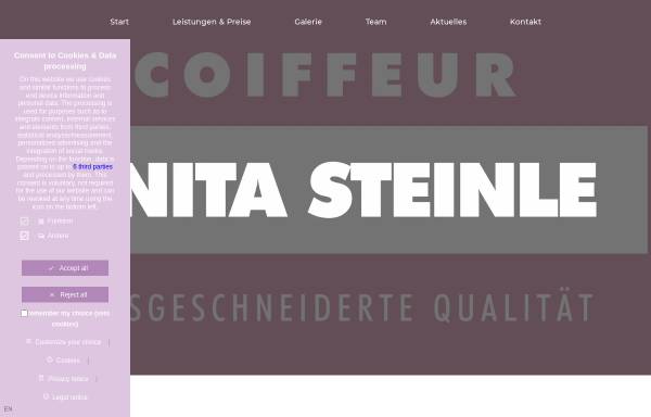 Vorschau von www.anita-steinle.de, Coiffeur Anita Steinle