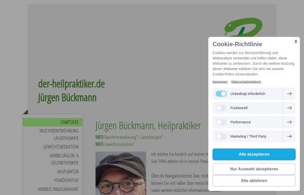 Vorschau von der-heilpraktiker.de, Jürgen Bückmann, Naturheilpraxis